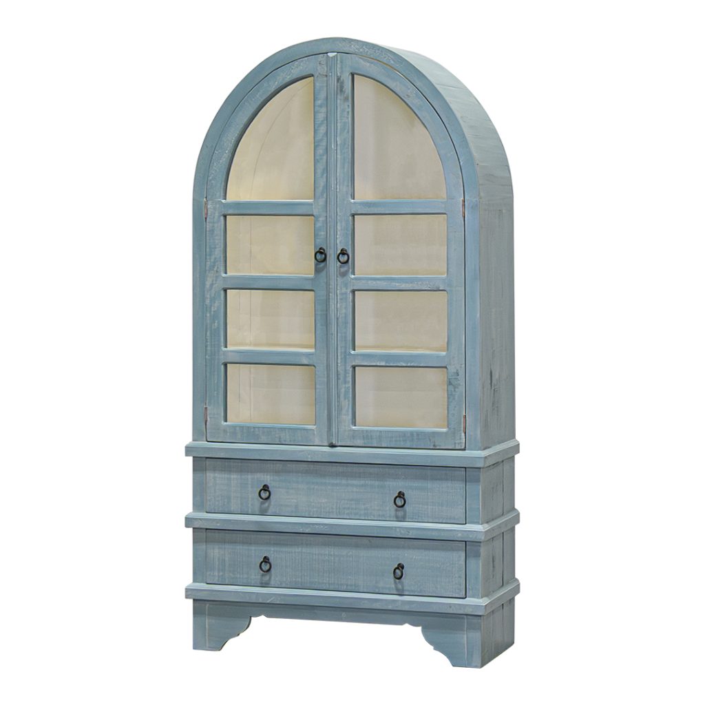 Fremont Curved Top Display Cabinet