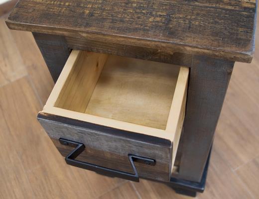 Loft Brown Chairside Table