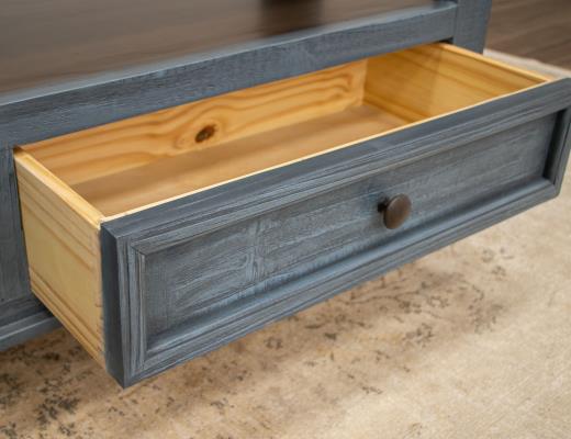 Toscana Blue Sofa Table
