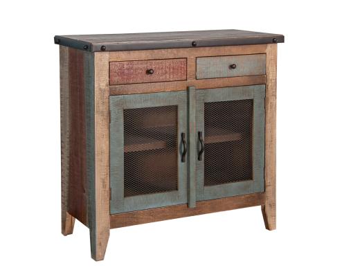 Antique Multicolor Small Server