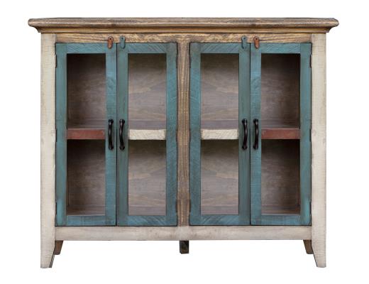 Antique Multicolor Small Console