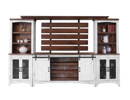 Entertainment Wall Unit (White)