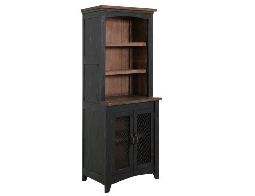 Pier 2 Door, Black Rub