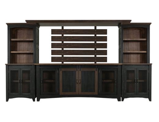 Entertainment Wall Unit (Black)