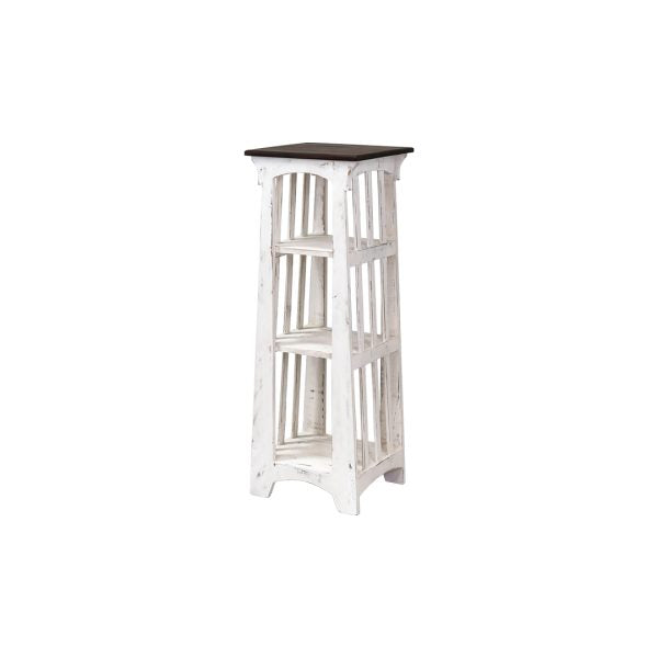 Tower Stand 3 Tiered (Brown White)