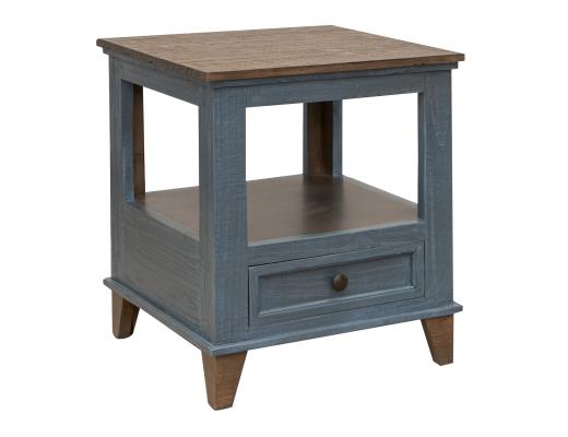 Toscana Blue End Table
