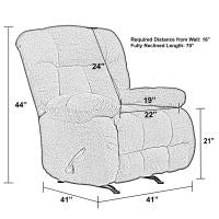 Brody Recliner - Chocolate