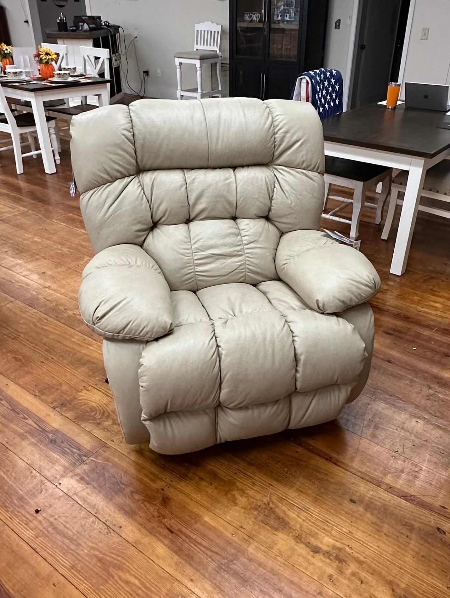 Pendleton Swivel Glider Recliner Alabaster