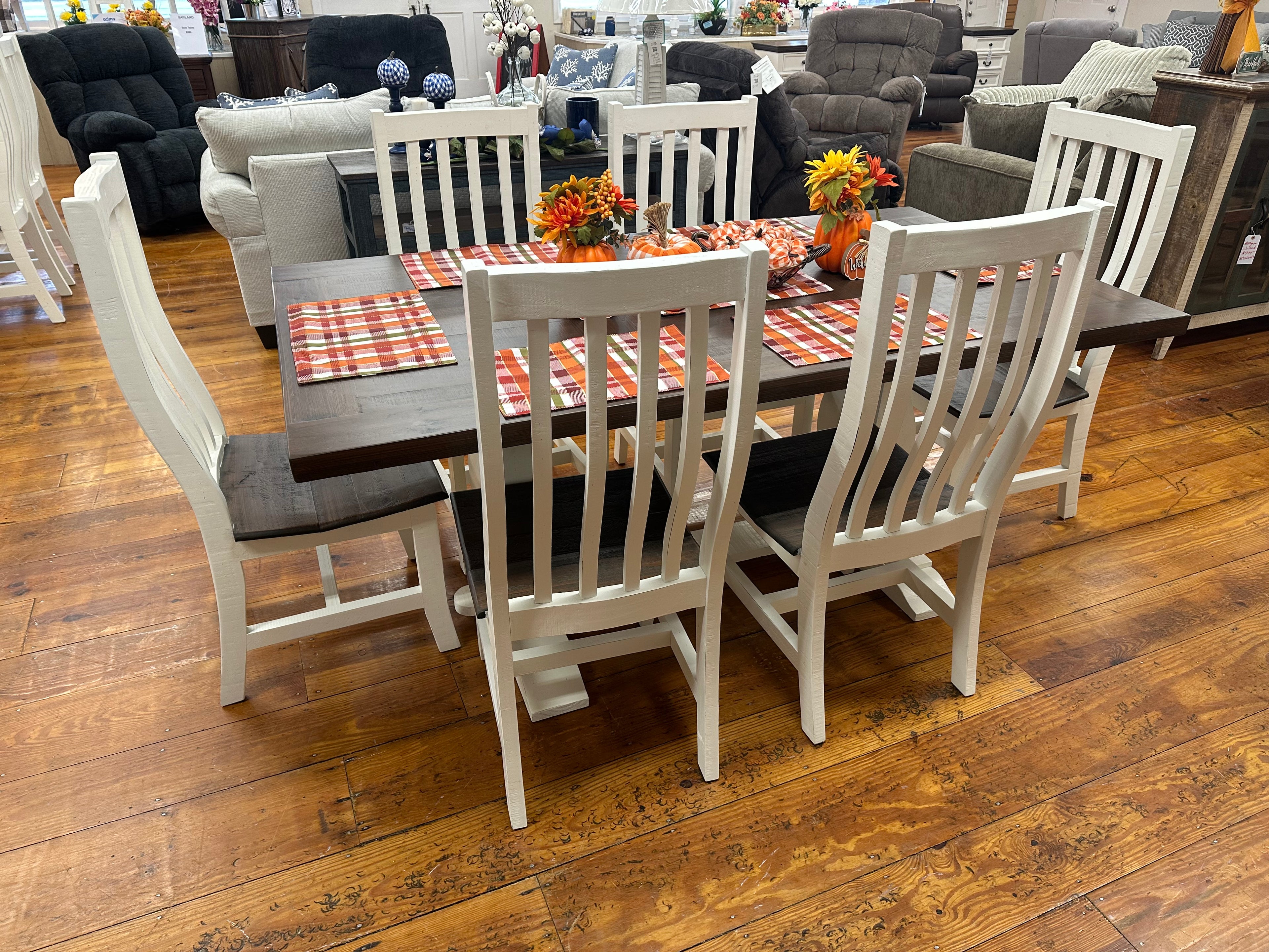 Anna Trestle 7pc Dining Set