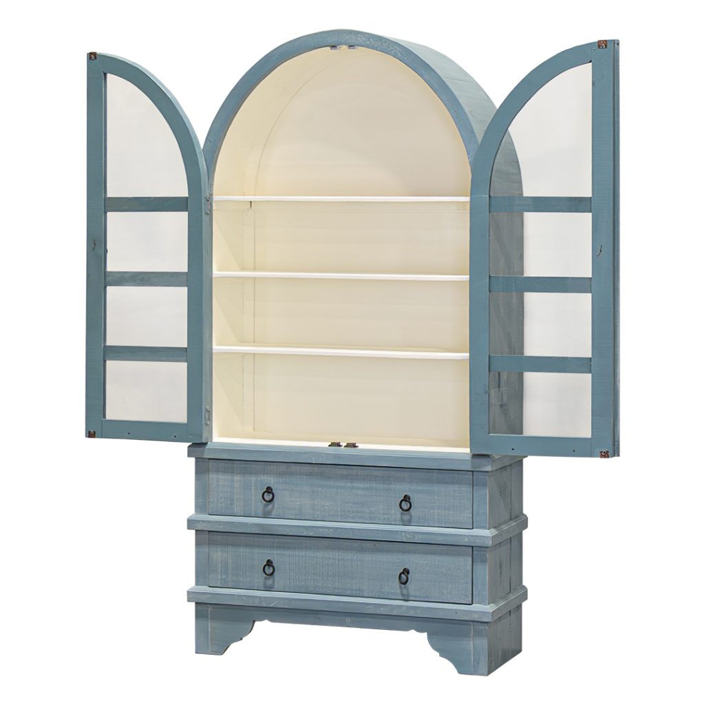 Fremont Curved Top Display Cabinet